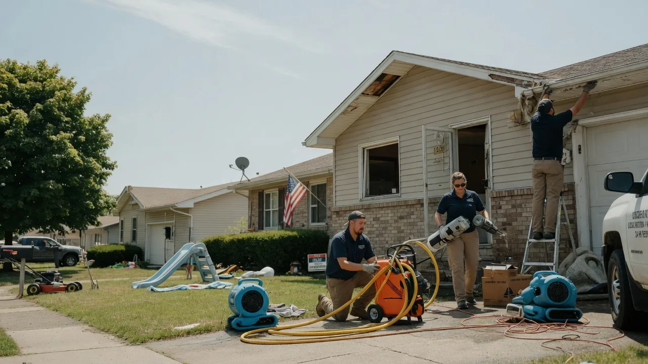 Water Damage Restoration in Germantown, IL near me